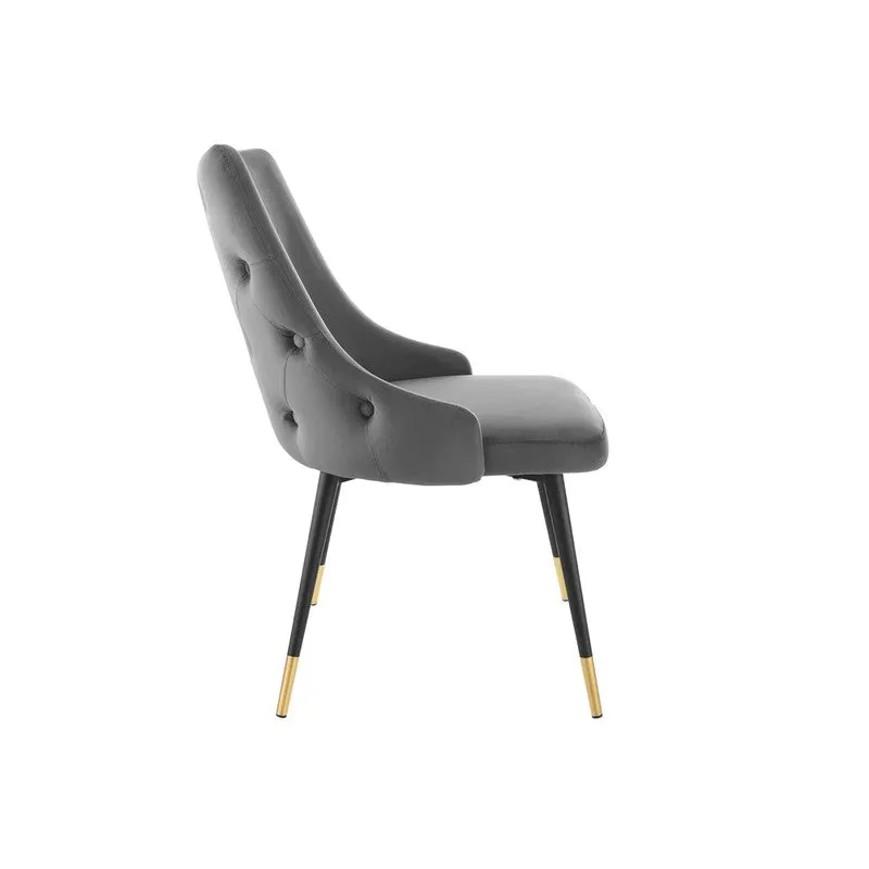Lunara Neem Wood Accent Chair - Grey media 6