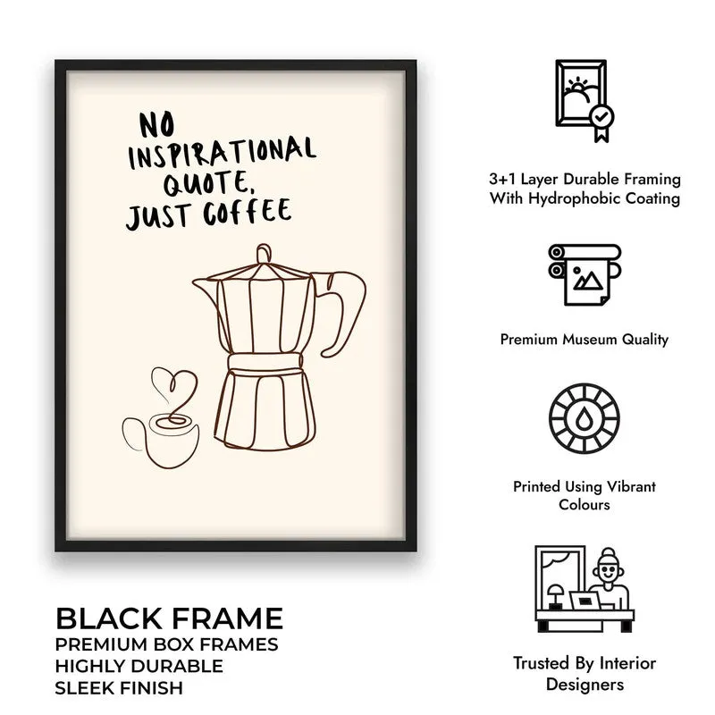 CoffeeInspo Archival Canvas Wall Art - Black media 10