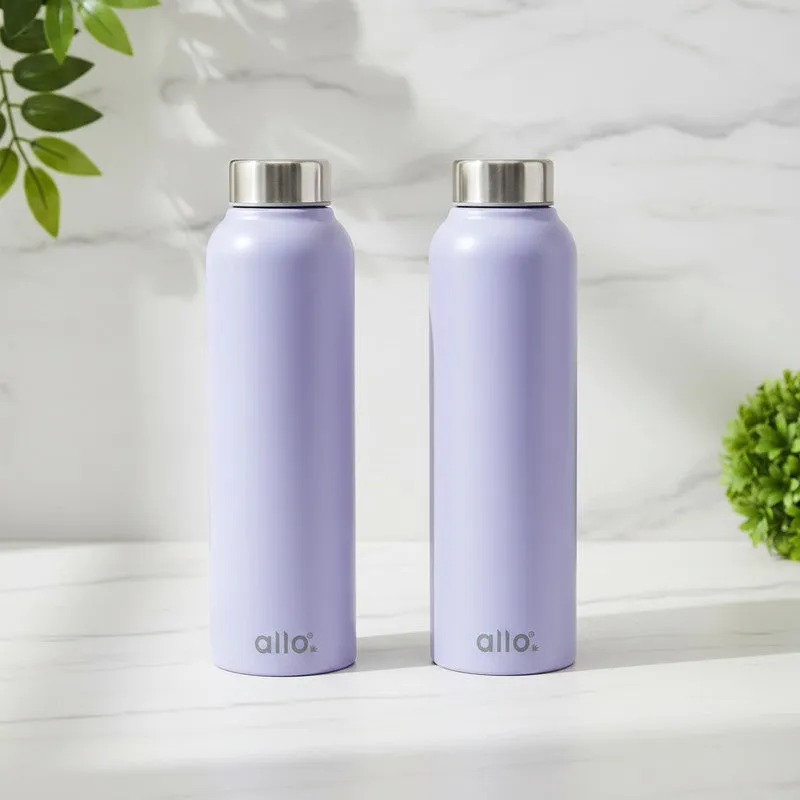 AquaEdge Stainless Steel Water Bottle (950 mL Each) - Set Of Two media 1