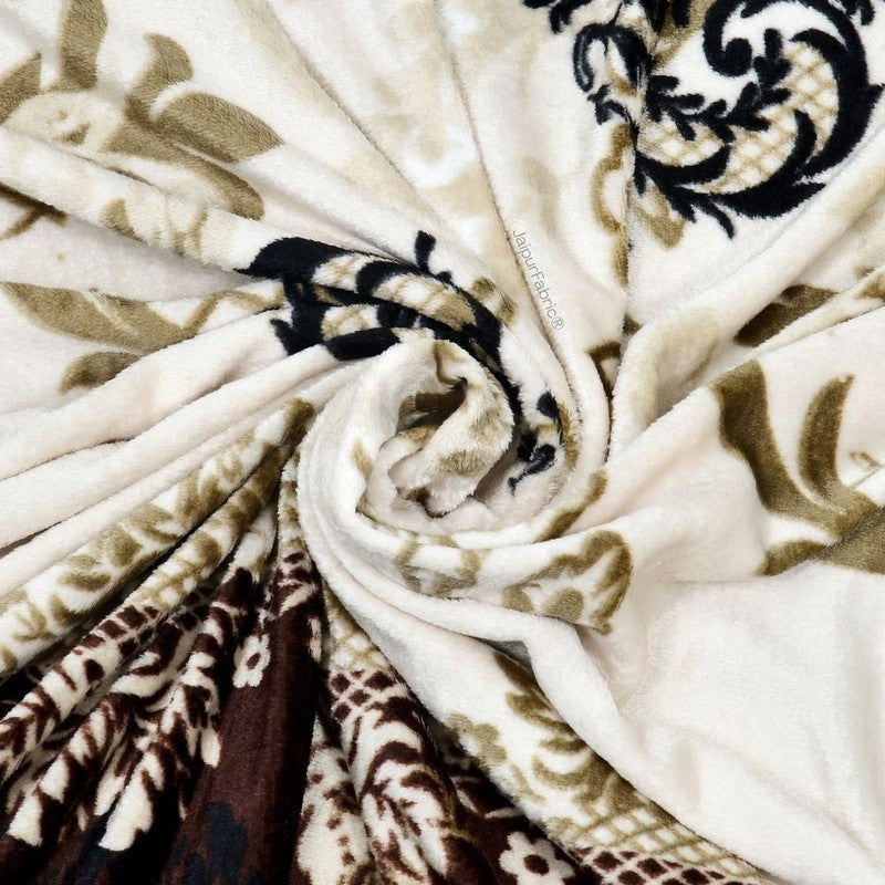 EthnicGarden Woolen Bedsheet -  150 GSM media 9