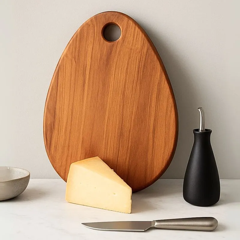 Woodcraft Oval Wooden Chopping Board media 4
