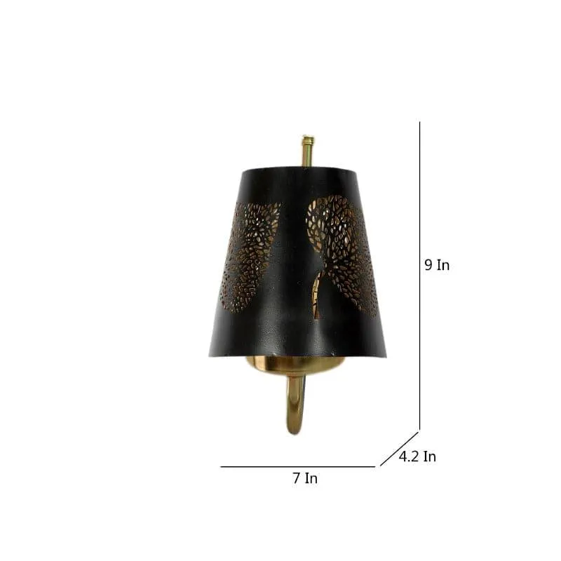 Galora Leafy Empire Metal Wall Lamp media 5