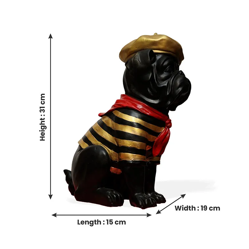 Dapper Pupper Polyresin Showpiece media 5