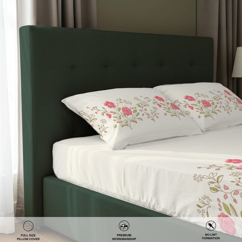 Urban Space Parijat Pure Blossom Cotton Bedsheet - 200 TC media 8