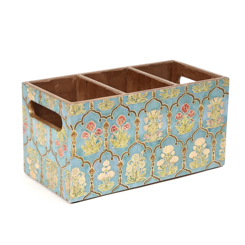 Fleur Jharokha Triple Section Cutlery Stand media 4
