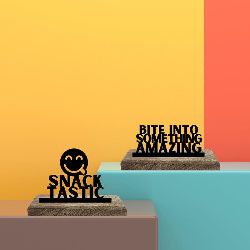 Snacktastic Showpiece - Set Of Two