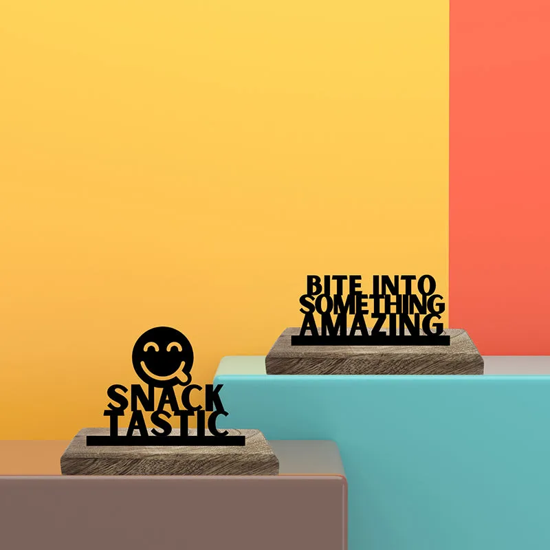 Snacktastic Showpiece - Set Of Two media 1