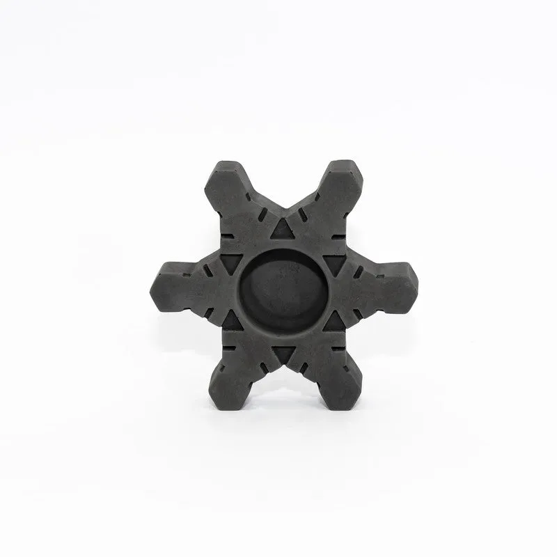 Starry Glow Candle Holder - Black media 7
