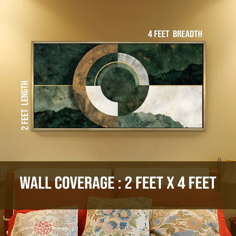 Verdant Orbit Canvas Wall Art media 8