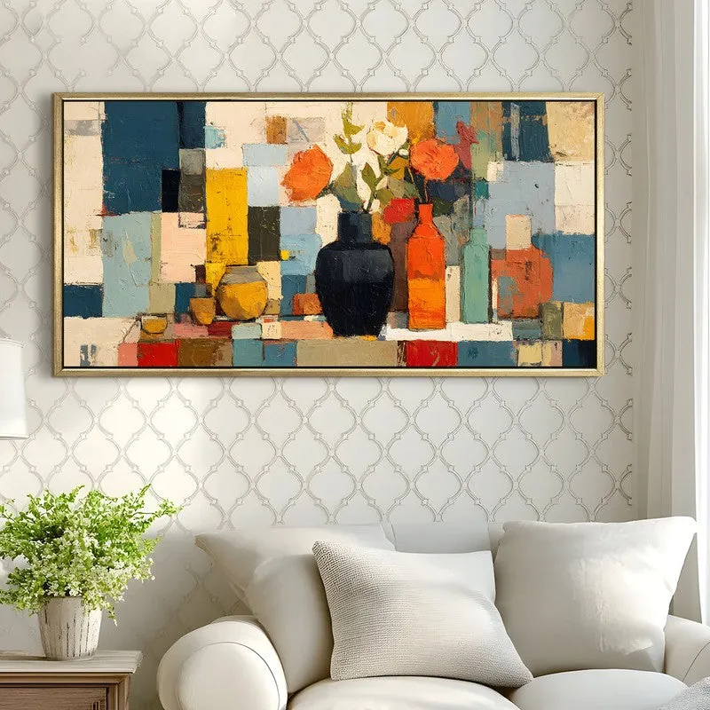 Bloomscape Canvas Wall Painting With Frame media 4