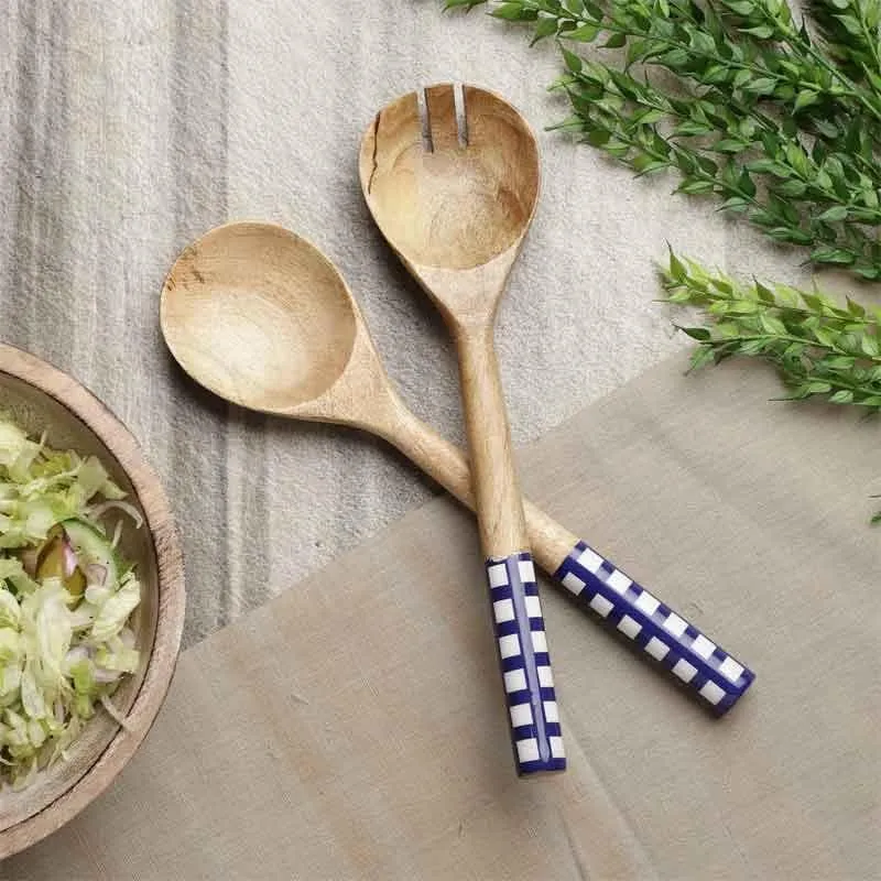 Plaid Serving Spoon - Set Of Two media 3