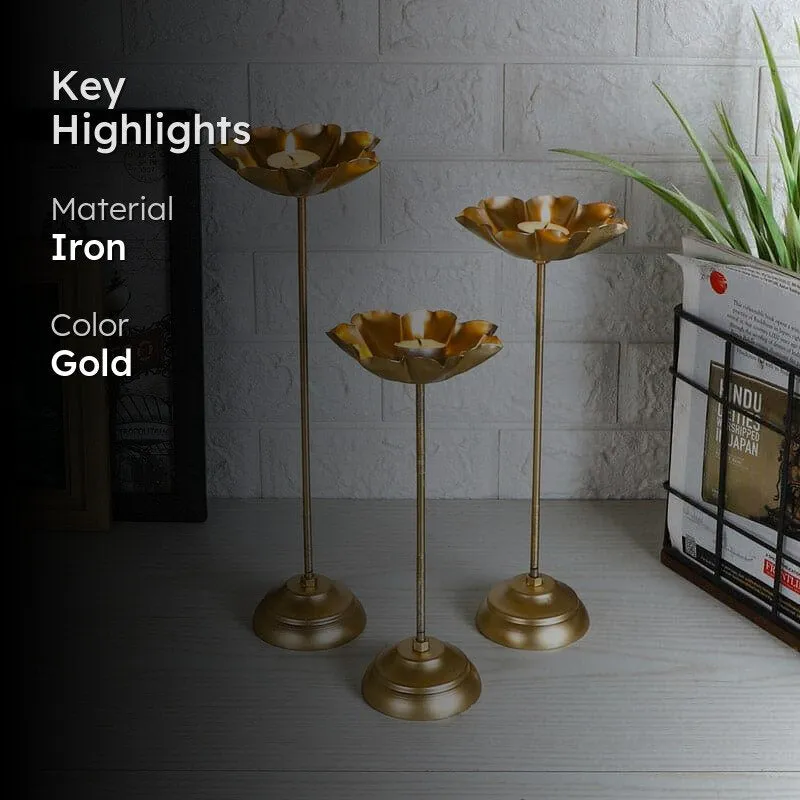 Sipushp Tealight Holder - Set Of Three media 2