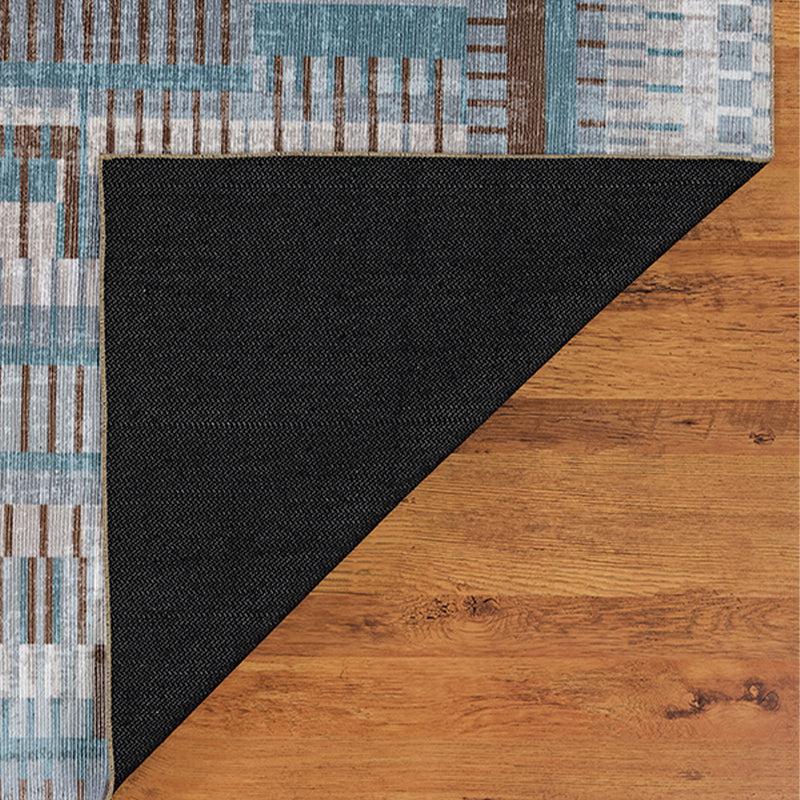 Mila Abstract Carpet - Teal media 6