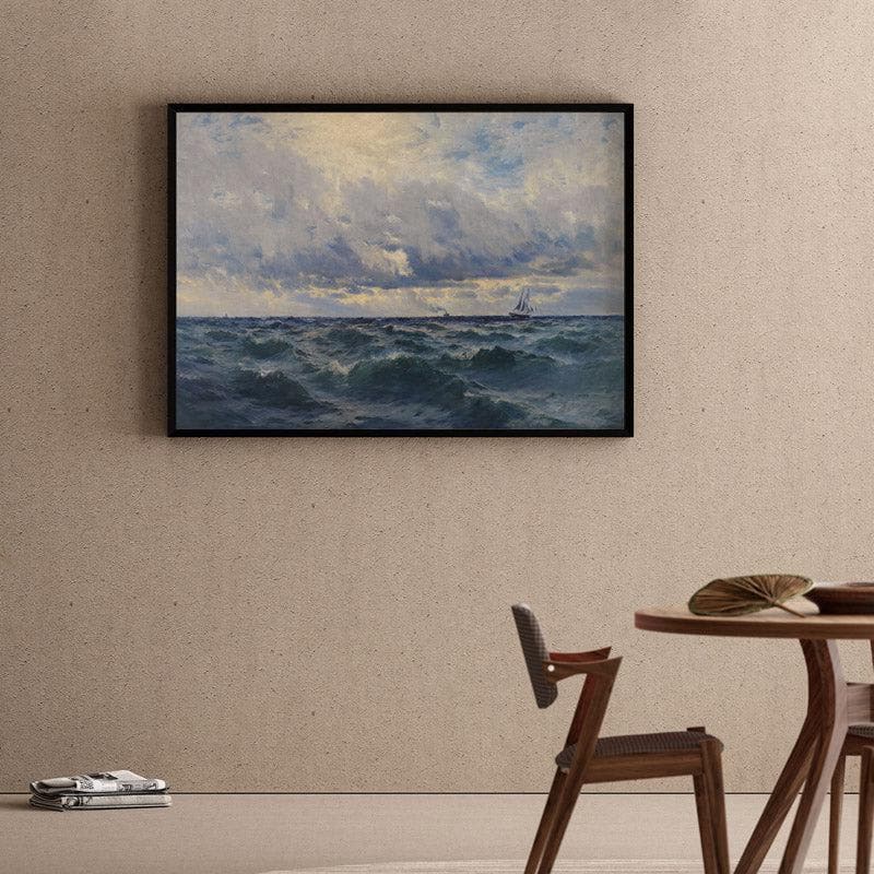 Newheaven Packet By Henry Moore - Black Frame