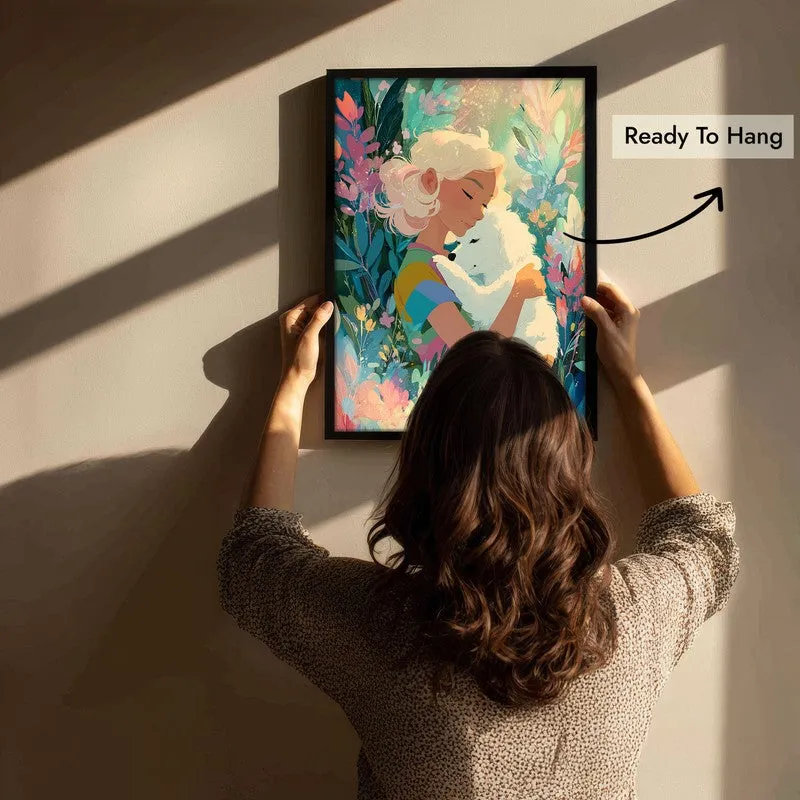 Tendera Canvas Wall Painting With Black Frame media 5