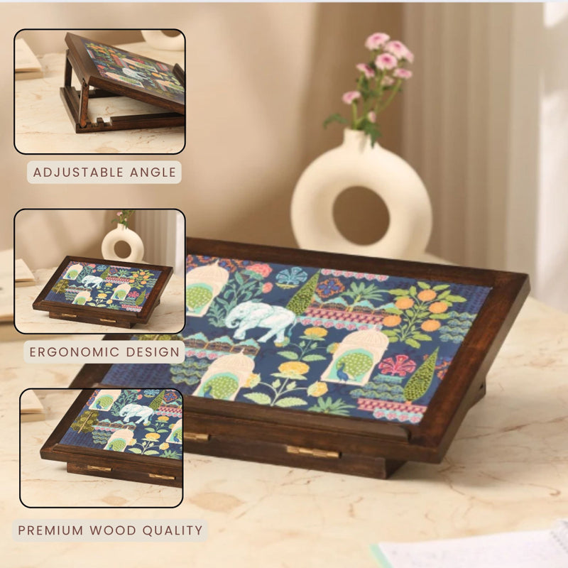 Artistry Wood Laptop Stand media 4