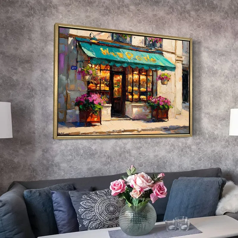 Nostalgic Canvas Wall Painting With Frame media 6