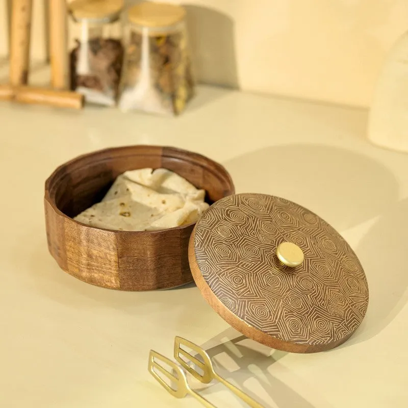 Anant Wooden Roti Box media 3