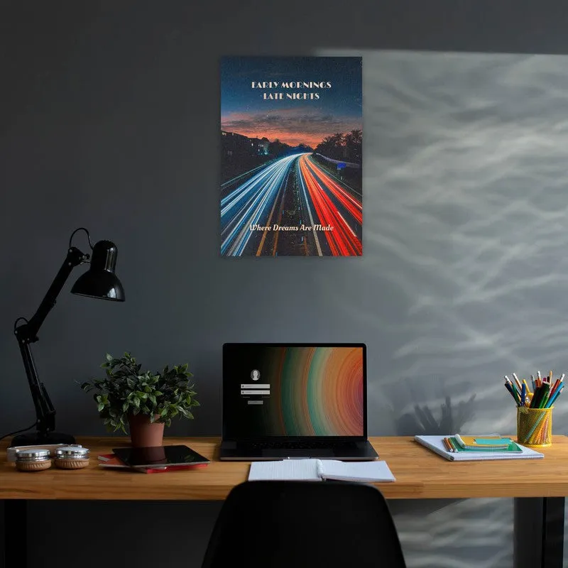 Urban Dreams Wall Poster media 3