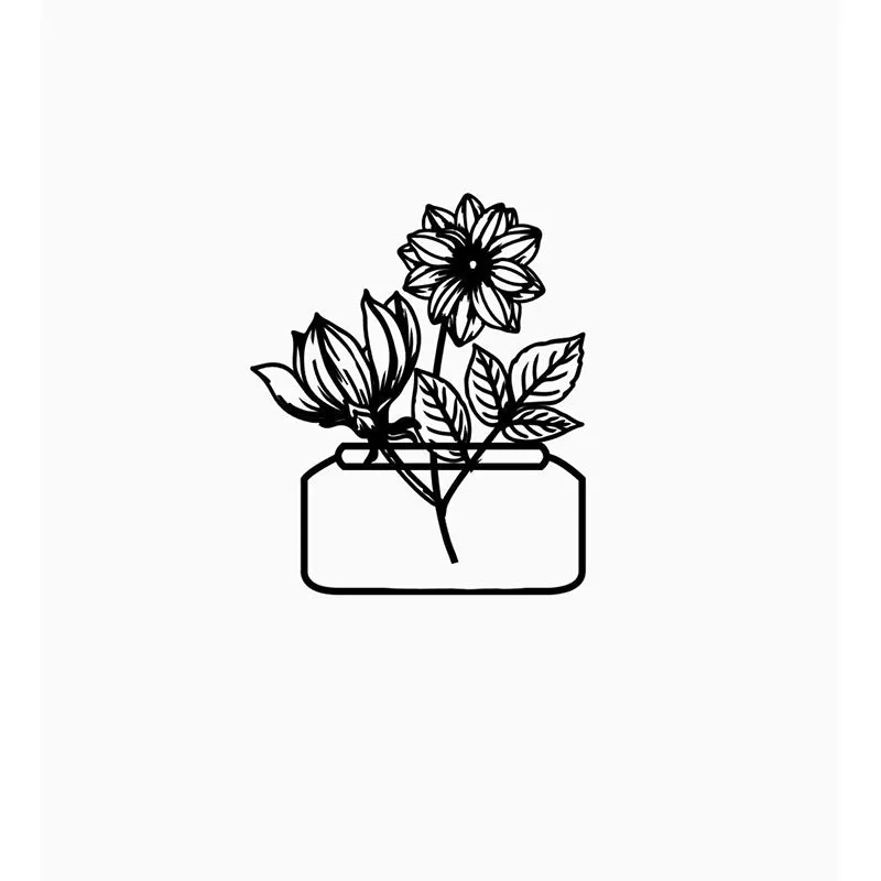 Sunflower Black Iron Wall Accent media 3