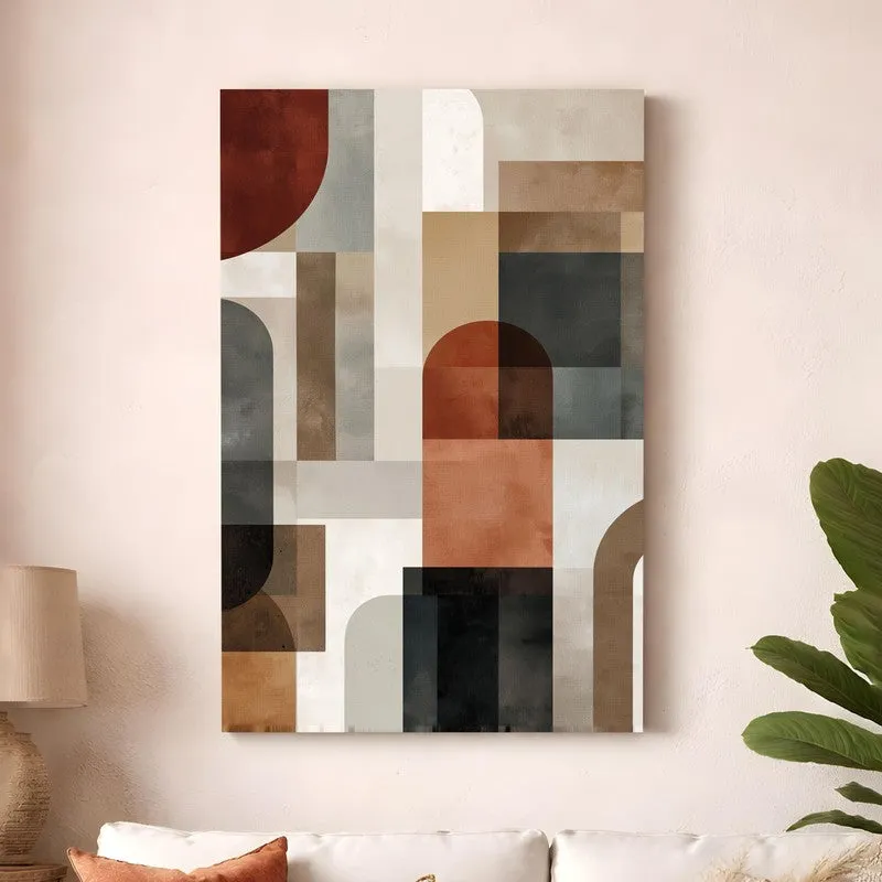 Grid Fusion Canvas Wall Art media 3