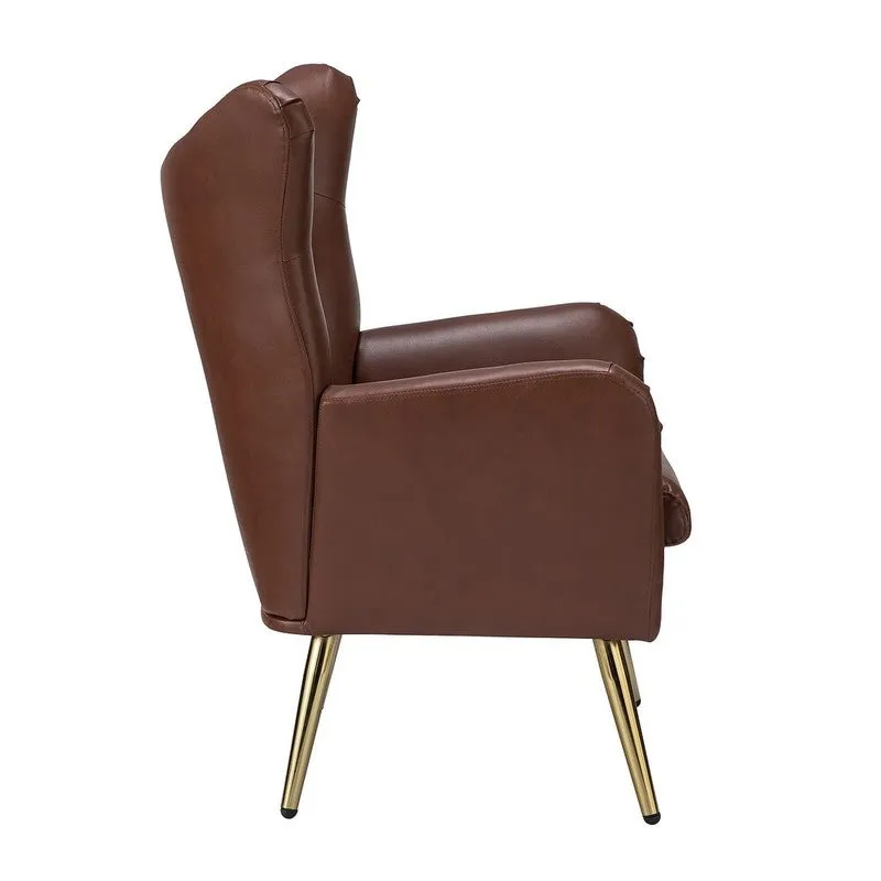 Urban Neem Wood Lounge Chair - Brown media 6