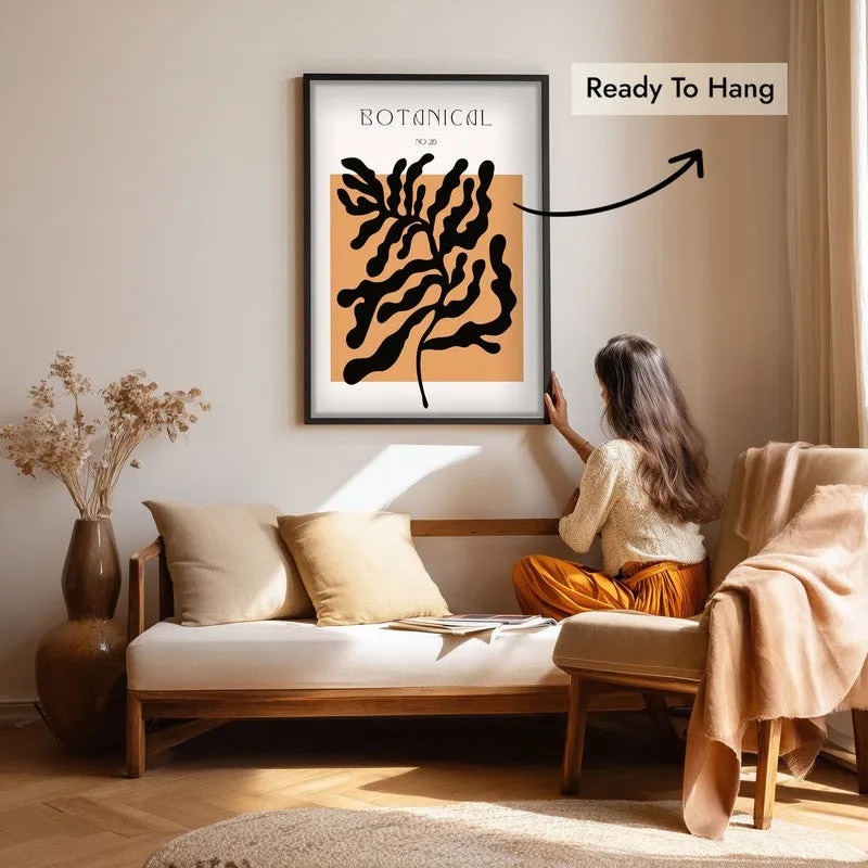 Living Rhythm Canvas Wall Painting With Black Frame media 7