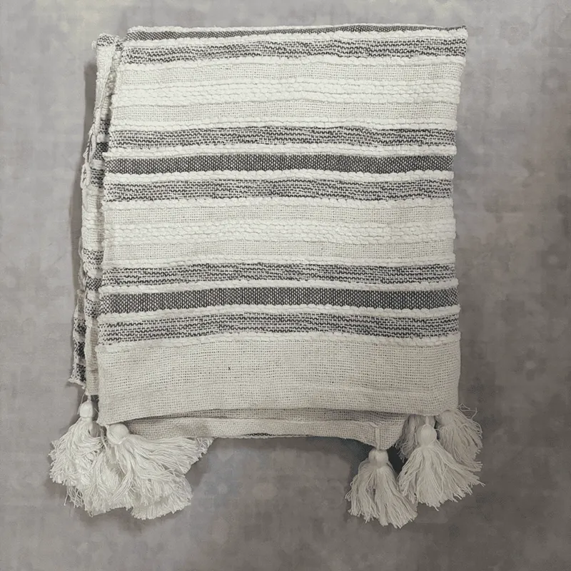 Wave Loom Tufted Throw media 7