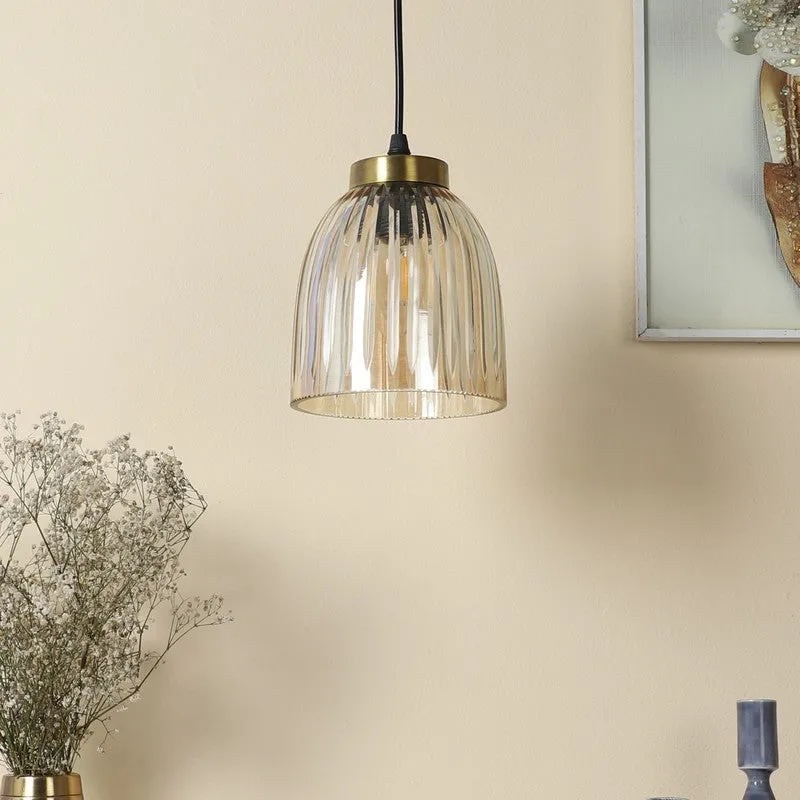 Mirelia Elegant Glass Pendant Lamp media 4