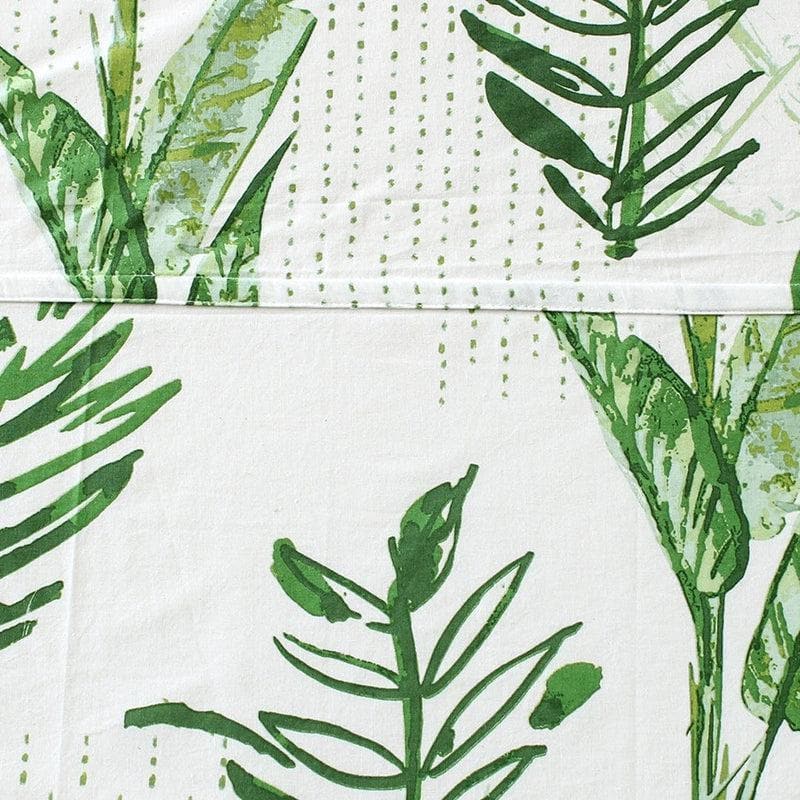 Vanam Cotton Bedsheet (Green) - 180 TC media 4