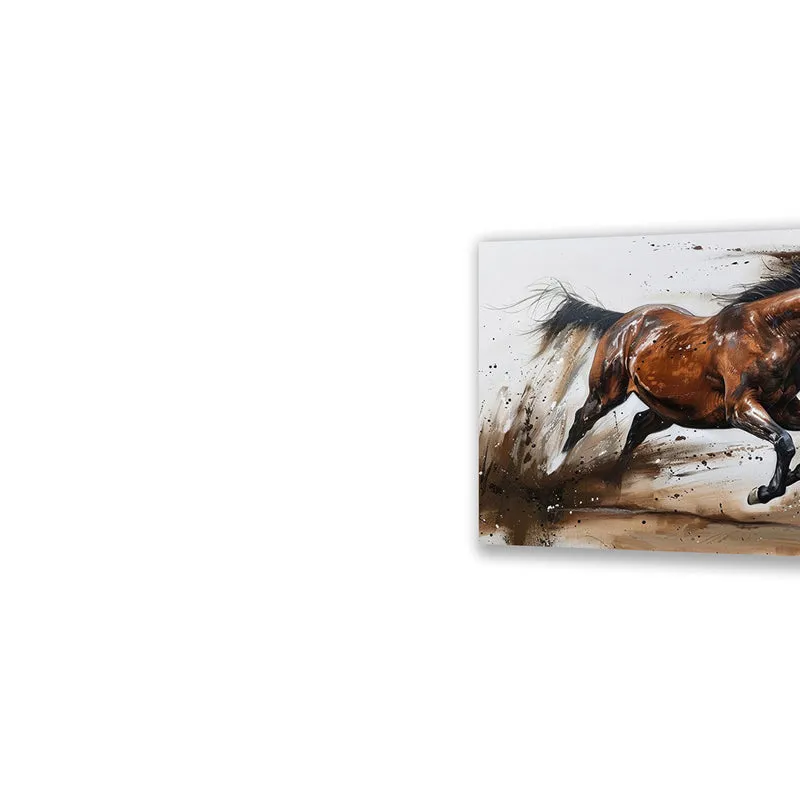 Roan Gallop Wall Art media 4