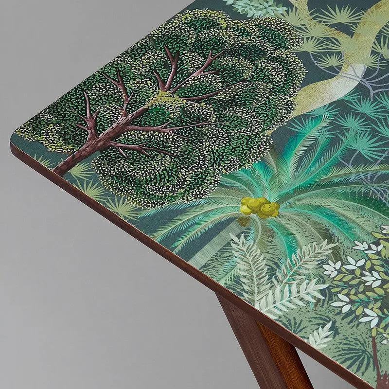 India Circus Wood Grace Folding Side Table media 7