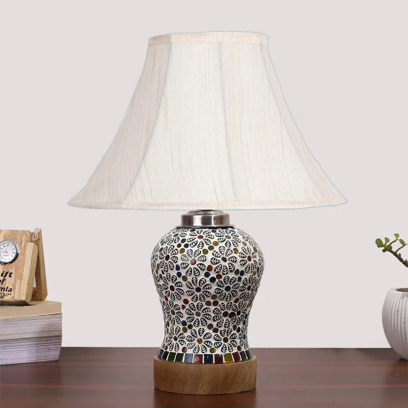 Minexa Wooden Table Lamp - Multicolor media 4