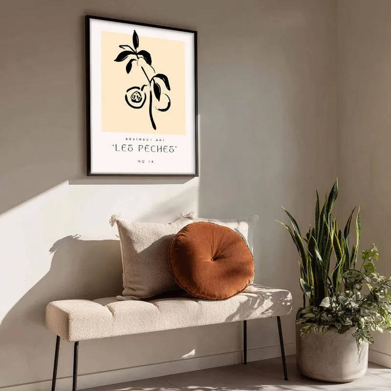 Stonefruit Canvas Wall Painting With Black Frame media 4