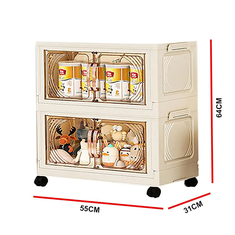 Caspian 2 Tiered Plastic Storage Rack media 7