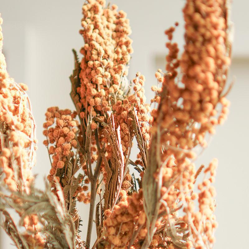 Artificial Mimosa Flower Stem - Set Of Three media 5