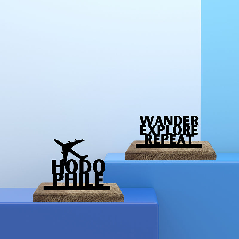 Hodophile Showpiece - Set Of Two