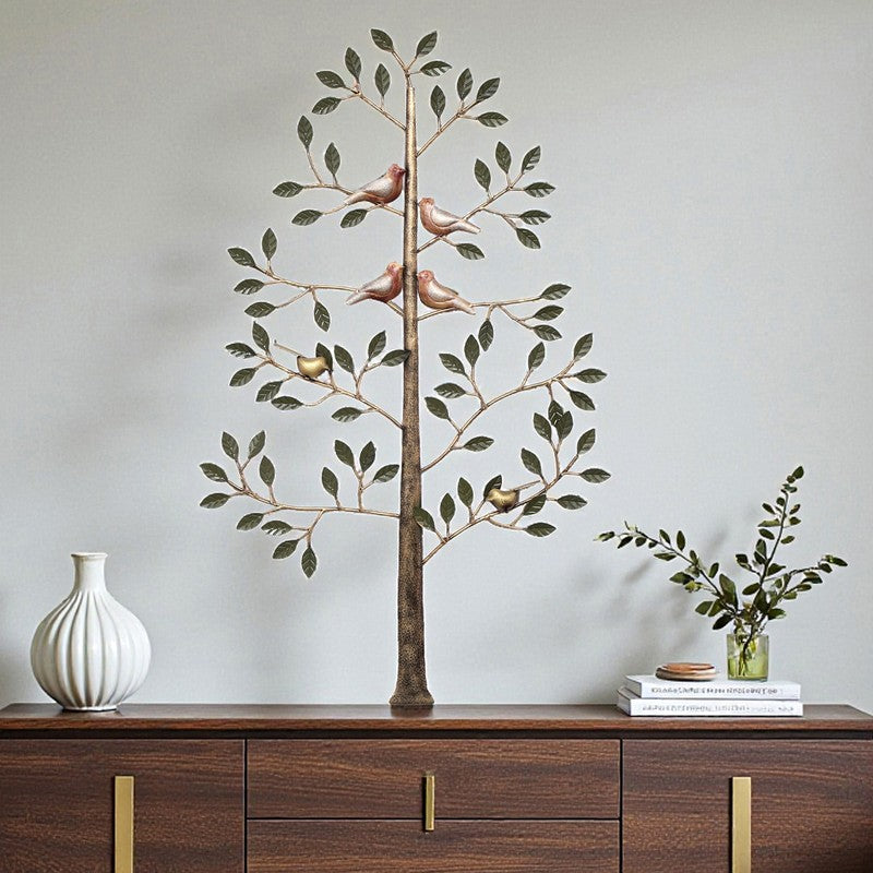 Featherleaf Metal Wall Accent
