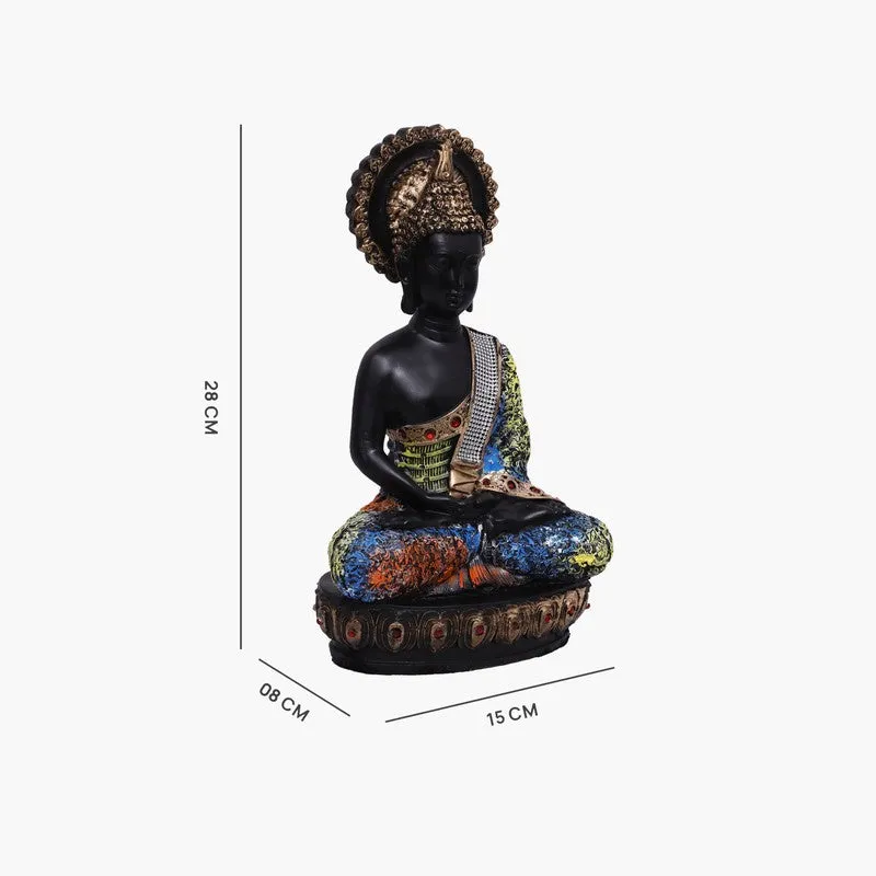 Dhyana Buddha Polyresin Idol media 7
