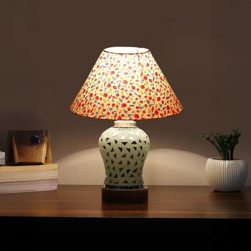 Liora Fleura Arbor Wooden Table Lamp - Multicolor media 1