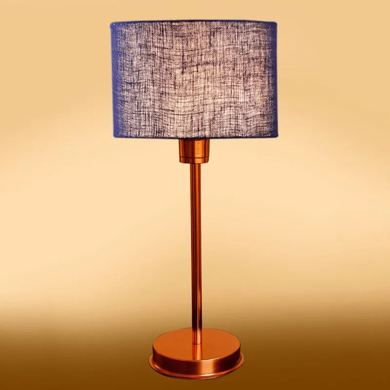 Kavira Karo Metal Table Lamp - Blue media 6