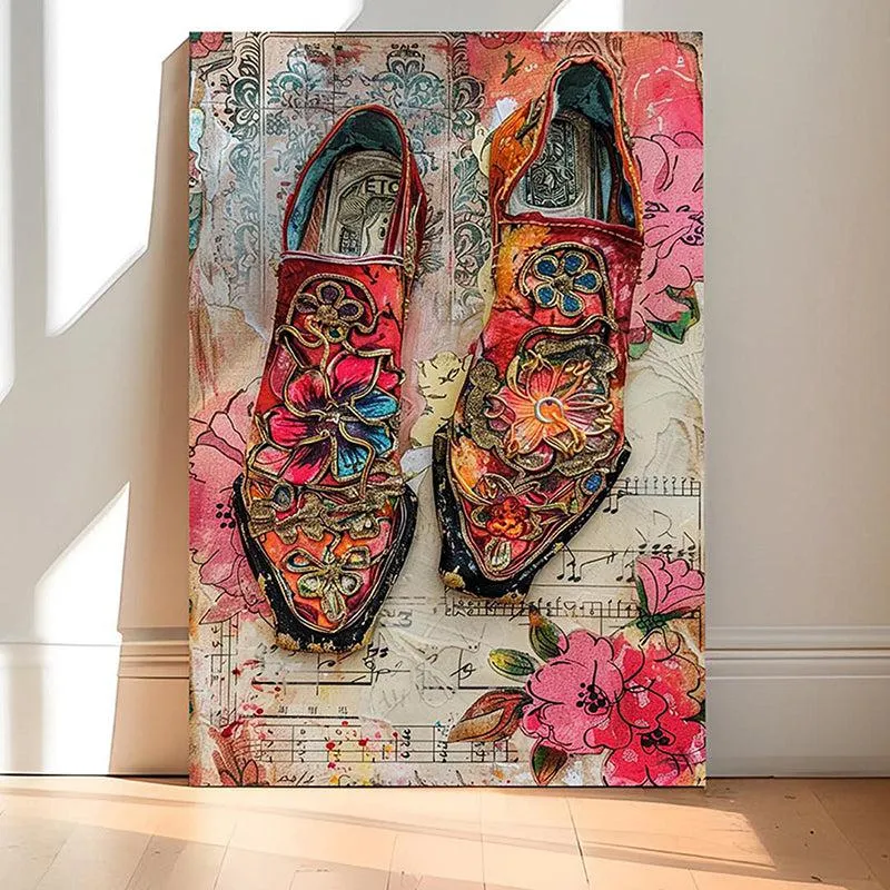 Wildflower Steps Canvas Modern Wall Art media 2