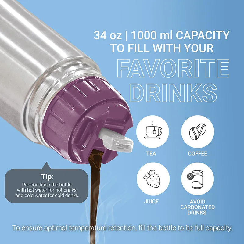 Milton Stelra Vaccum Insulated Bottle - 1 L media 5