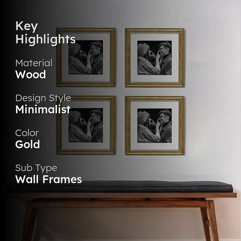Trellia Charm Photo Frame (Gold) - Set Of Four media 2