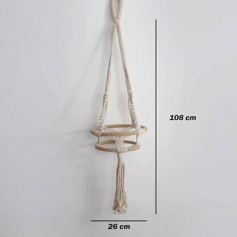 Charise Macrame Planter media 5