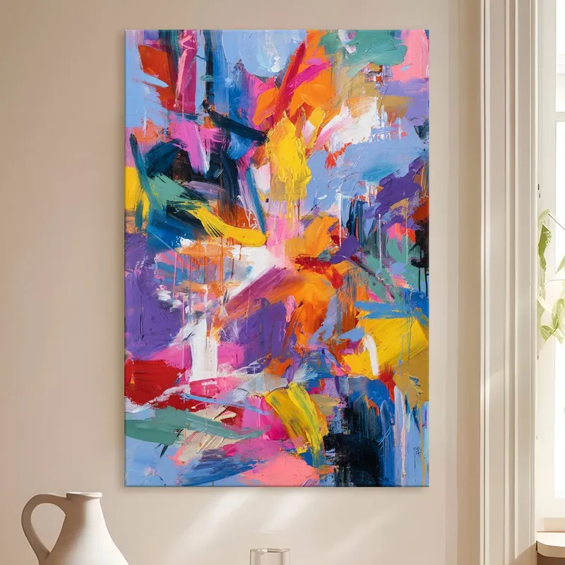 Fluxline Disruption Canvas Wall Art media 4