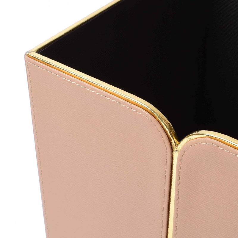 Ceastra Faux Leather Dust Bin - Beige media 7