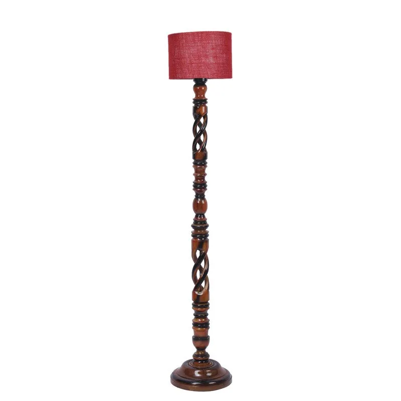 SlateRay Floor Lamp (Maroon) media 6