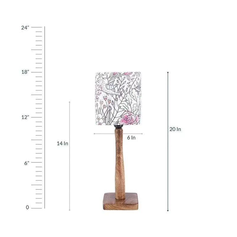 Ethnic Flair Fabric Table Lamp - Multicolor media 5