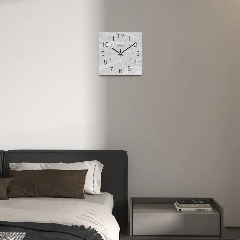 Orvyn Analog Wall Clock - White media 4